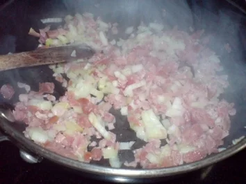 Rezept: Bohnensalat mit Speck Bild Nr. 6 Bohnensalat mit Speck - Rezept - Bild Nr. 6