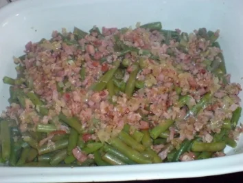 Rezept: Bohnensalat mit Speck Bild Nr. 7 Bohnensalat mit Speck - Rezept - Bild Nr. 7