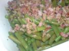 Bohnensalat mit Speck - Rezept