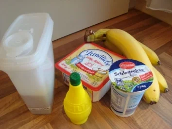 Dessert - Vanillecreme mit Karamellbananen - Rezept - Bild Nr. 2