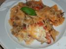 Farfalle mit Tomaten und Hack - Rezept