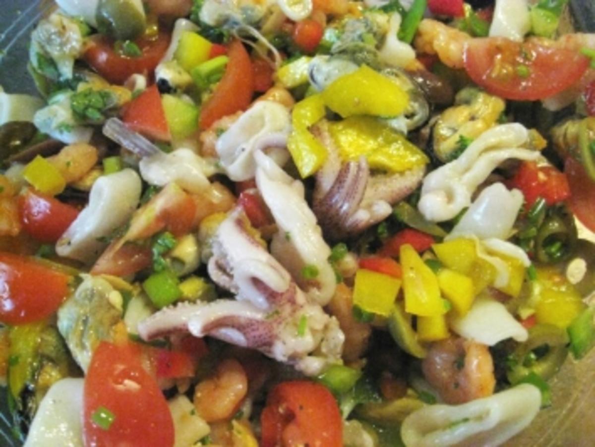 Salat von Meeresfrüchten - Rezept - Bild Nr. 4