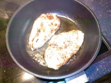 Rezept: Hähnchenbrust überbacken Bild Nr. 3 Hähnchenbrust überbacken - Rezept - Bild Nr. 3