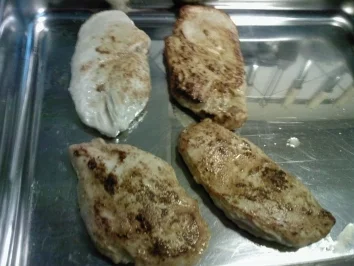 Rezept: Hähnchenbrust überbacken Bild Nr. 4 Hähnchenbrust überbacken - Rezept - Bild Nr. 4