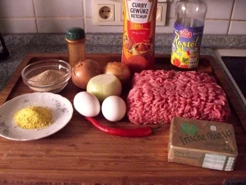 Rezept: Chilli-scharfe Frikadellen Bild Nr. 2 Chilli-scharfe Frikadellen - Rezept - Bild Nr. 2