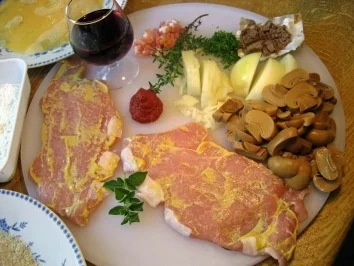 Jägerschnitzel sind  ein Dauerbrenner auswärts ... - Rezept - Bild Nr. 2