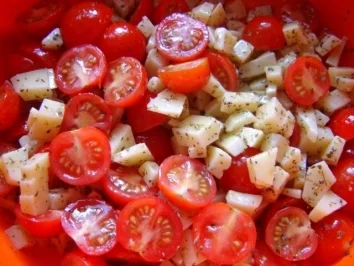 PIZZETTE DI MELANZANE - Auberginen Mini-Pizzas - Rezept - Bild Nr. 5