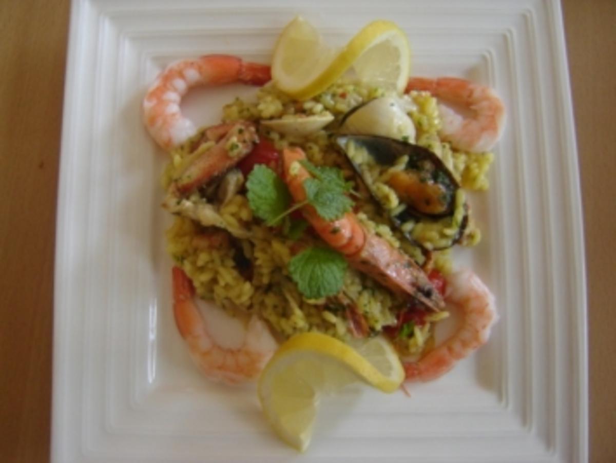 RISOTTO AI FRUTTI DI MARE Rezept mit Bild kochbar.de