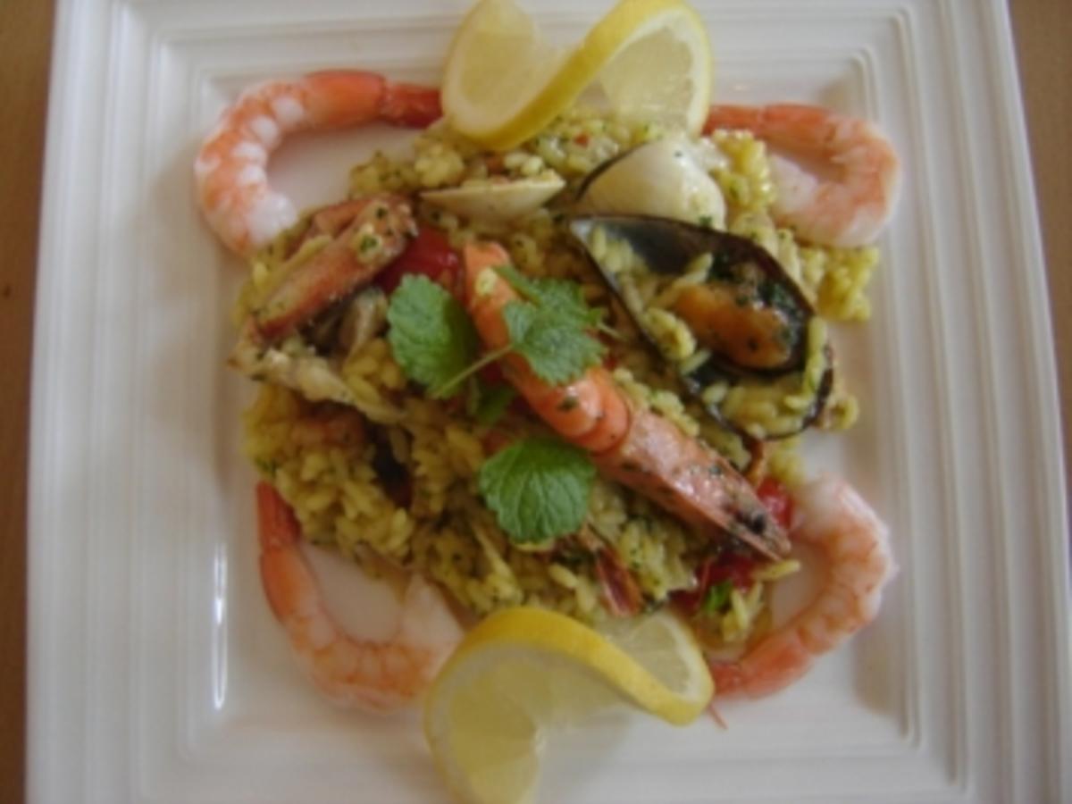 RISOTTO AI FRUTTI DI MARE Rezept mit Bild kochbar.de