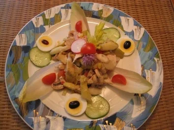 Rezept: Leichter Geflügelsalat ohne Majonnaise Bild Nr. 7 Leichter Geflügelsalat ohne Majonnaise - Rezept - Bild Nr. 7