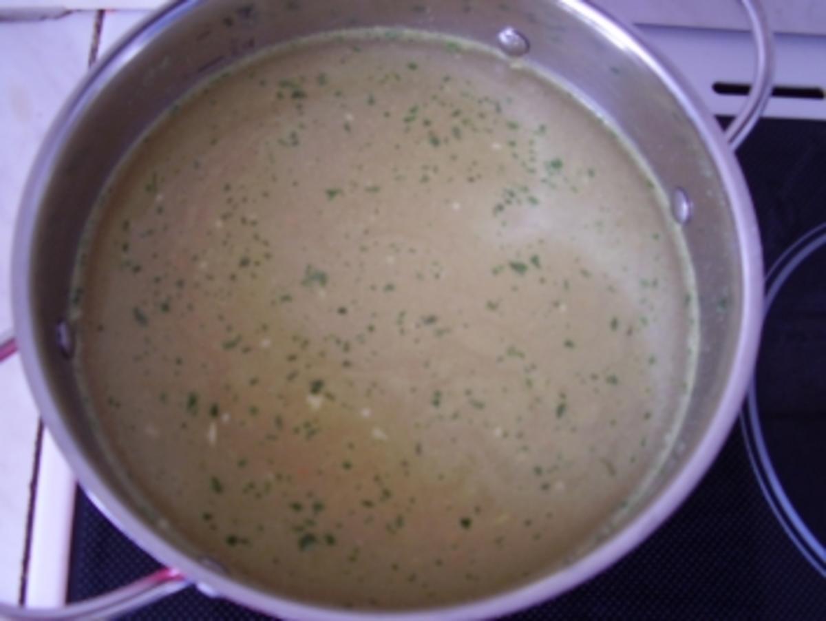 Hühnchenfilet auf Currysoße + Feldsalat - Rezept - Bild Nr. 4
