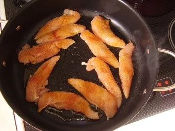 Hühnchenfilet auf Currysoße + Feldsalat - Rezept - Bild Nr. 6