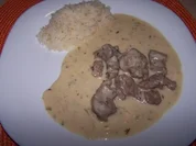 Schwäbisches Kalbsgeschnetzeltes - Rezept