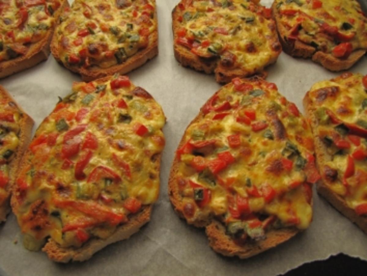 Bilder für Was-der-Kühlschrank-hergibt-Toast - Rezept