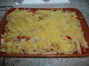 Rezept: Makkaroni-Gemüse Auflauf Bild Nr. 2 Makkaroni-Gemüse Auflauf - Rezept - Bild Nr. 2