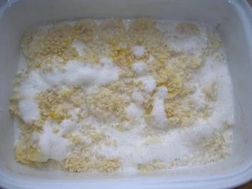 Rezept: Bananenauflauf mit Streuseln Bild Nr. 4 Bananenauflauf mit Streuseln - Rezept - Bild Nr. 4