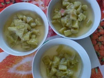 Rezept: Rhabarberkompott Bild Nr. 2 Rhabarberkompott - Rezept - Bild Nr. 2