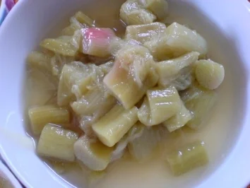 Rezept: Rhabarberkompott Rhabarberkompott - Rezept