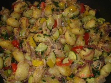 Gemüsepfanne - Rezept