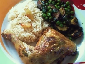 Gekräuterte Hähnchenschenkel - Rezept