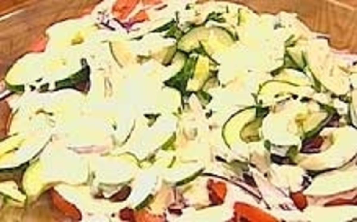 Tomaten-Joghurt-Salat - Rezept Durch Schmeckt nicht gibt's nicht