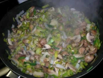 Gratinierter Filet-Auflauf mit Champignons - Rezept - Bild Nr. 4