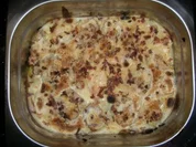 Gratinierter Filet-Auflauf mit Champignons - Rezept