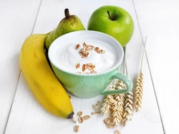 Rezept: Müsli mit Fruchtjoghurt Müsli mit Fruchtjoghurt - Rezept