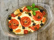 Rezept: Feta Schafskäse gebacken im Ofen Bild Nr. 2 Feta Schafskäse gebacken im Ofen - Rezept - Bild Nr. 2
