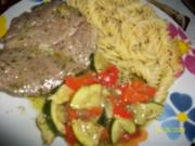 Z-P-P Steak mit Nudeln - Rezept