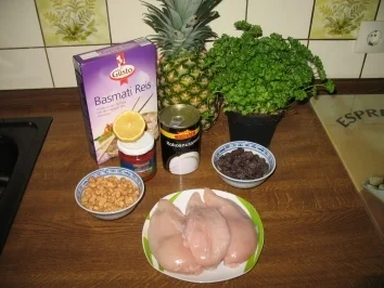 Ananas- Reis mit Hähnchenstreifen - Rezept - Bild Nr. 2