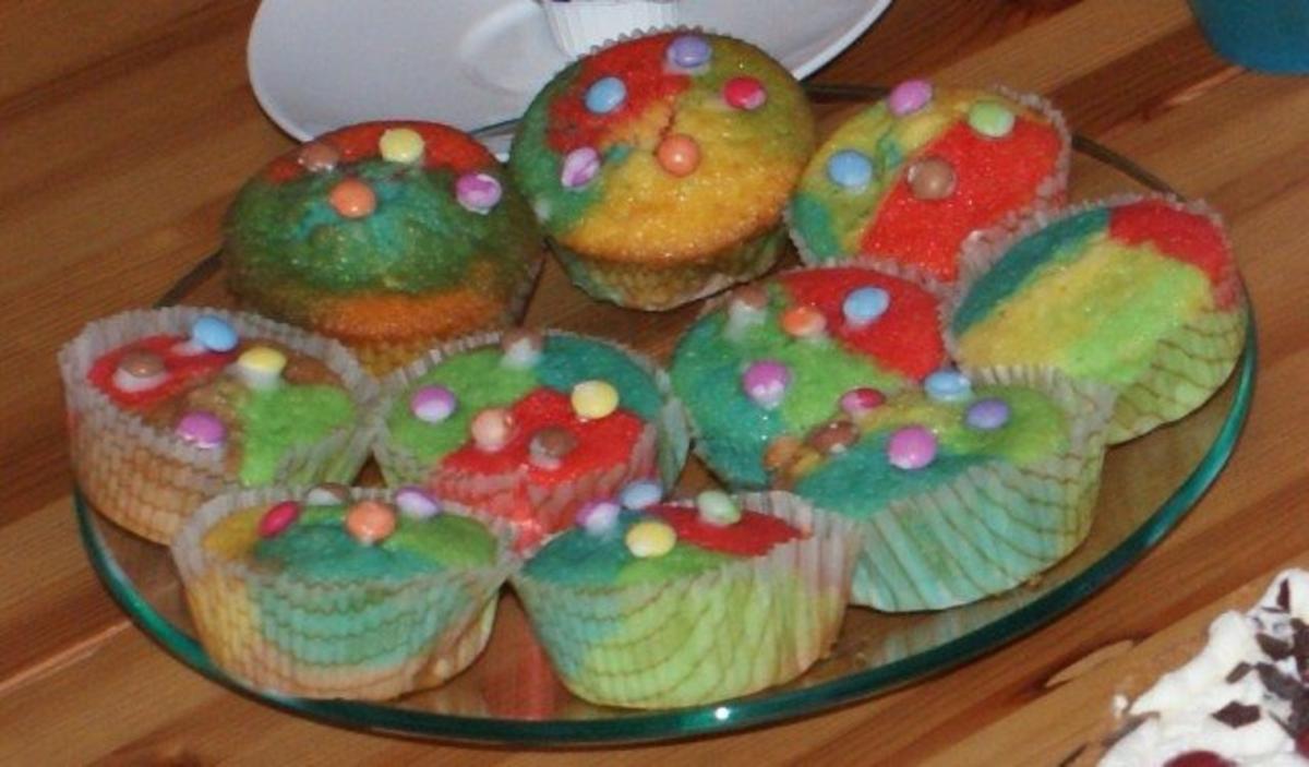 Muffins "Papagei" - Rezept