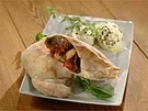 Rezept: Vegetarische Calzone mit Antipasti Vegetarische Calzone mit Antipasti - Rezept