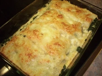 Rezept: Lachs - Lasagne mit Spinat Lachs - Lasagne mit Spinat - Rezept