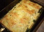 Lachs - Lasagne mit Spinat - Rezept
