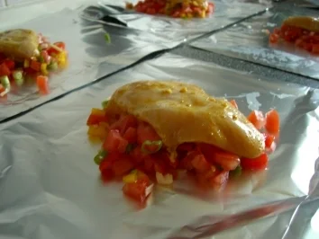 Hähnchenbrust in Folie - Rezept - Bild Nr. 3