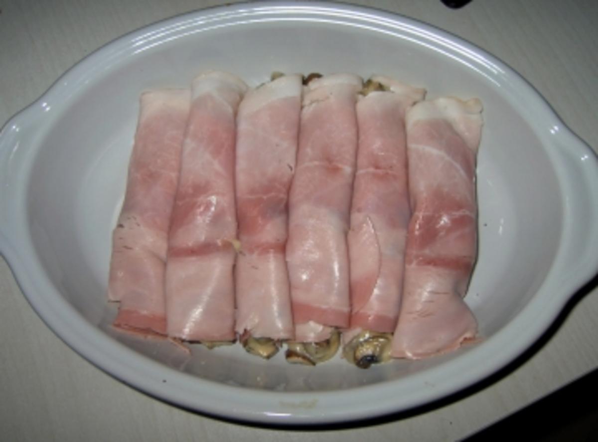 Rezept: Schinkentüten Bild Nr. 4 Schinkentüten - Rezept - Bild Nr. 4