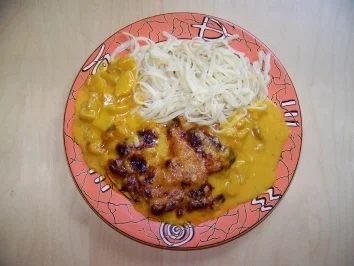 Rezept: Hähnchenschnitzel süß-scharf Bild Nr. 2 Hähnchenschnitzel süß-scharf - Rezept - Bild Nr. 2