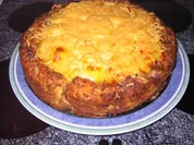 Hackfleischtorte mit Pilzfüllung - Rezept