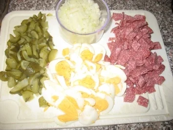 Rezept: a la omi: festlicher kartoffelsalat Bild Nr. 3 a la omi: festlicher kartoffelsalat - Rezept - Bild Nr. 3