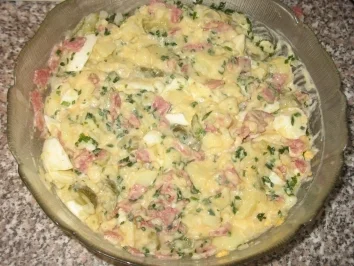 Rezept: a la omi: festlicher kartoffelsalat Bild Nr. 5 a la omi: festlicher kartoffelsalat - Rezept - Bild Nr. 5