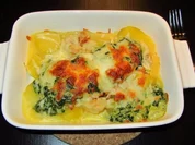 Auflauf/Überbackenes - Hähnchenauflauf mit Spinat und Gorgonzola - Rezept