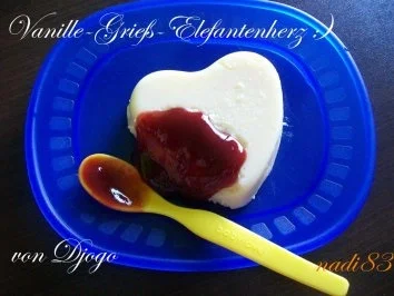 Rezept: Vanille-Grieß-Elefant Bild Nr. 2 Vanille-Grieß-Elefant - Rezept - Bild Nr. 2