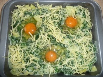 Rezept: Eier im Spinatbett Bild Nr. 2 Eier im Spinatbett - Rezept - Bild Nr. 2