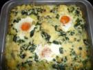 Eier im Spinatbett - Rezept