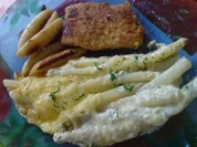 Spargelgemüse in Cremesauce - Rezept