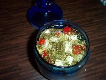 Rezept: Eingelegter Schafskäse Bild Nr. 3 Eingelegter Schafskäse - Rezept - Bild Nr. 3