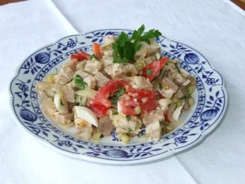 Rezept: Preßsacksalat Preßsacksalat - Rezept