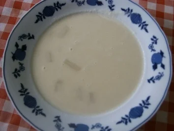 Spargelcremesüppchen - Rezept