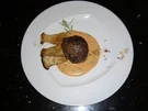 Auerochsenfilet mit Kräuterlingen an Sauce Choron - Rezept